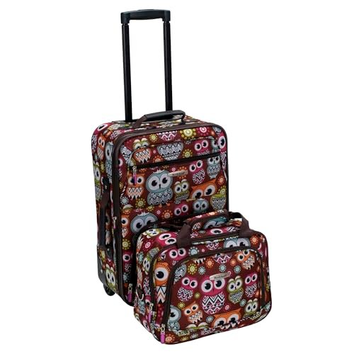 Rockland Owl Luggage Set – Hardside Spinner Collection
