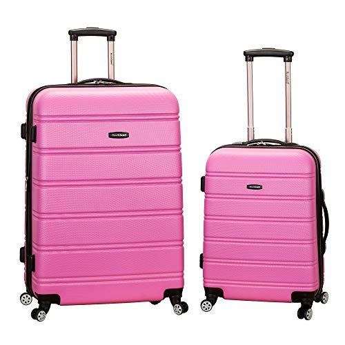 Rockland 2-Piece Luggage Set | Durable Carry-On & Checked Bag