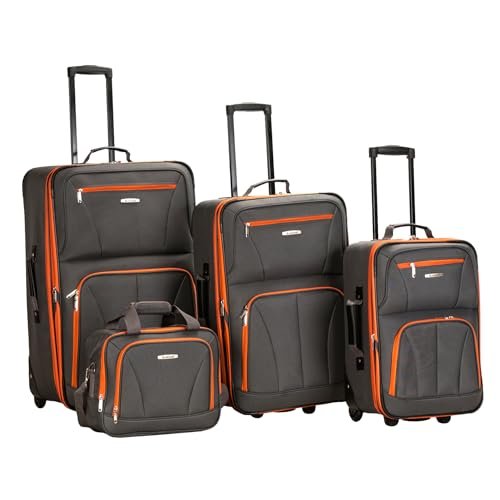 Rockland 4 Piece Luggage Set