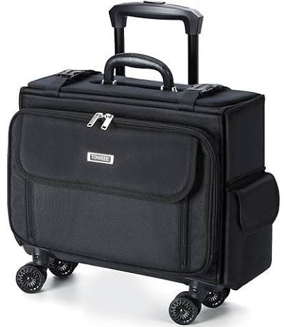 Rockland Rolling Tote with Laptop Compartment